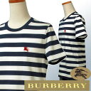 【最大5000円OFFクーポン】BURBERRYバーバリーMen's定番半袖ボーダークルーネックTシャツ【2017-NewColor】BURBERRY BRIT英国 直輸入商品