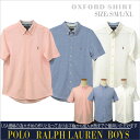 全品10倍&クーポン10%引POLO by Ralph Laurenラルフローレン Boy's半袖鹿の子オープン