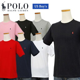 POLO by Ralph Lauren<strong>ラルフローレン</strong> Boy's定番半袖 ポイントTシャツ【ベーシックカラー】323832904<strong>ラルフローレン</strong>ボーイズ父の日プレゼントギフト プレゼント