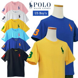 POLO by Ralph Lauren Boy's定番ビッグポニー刺繍、半袖Tシャツ<strong>ラルフローレン</strong>ビッグポニーTシャツ#323832907 送料無料 父の日プレゼントギフト プレゼント