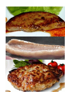 鴨とフォアグラの焼肉セット【冷凍】厚切りロース150g1個フォアグラ50g1個鴨ハンバーグ120g3個