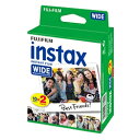 FUJIFILM(富士フィルム)instax ワイド用フィルム インスタックスワイドフィルム 2本パック INSTAX WIDE WW2