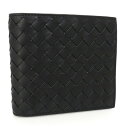 【送料無料】 ボッテガヴェネタ 二つ折り財布 ブラック 113993 V4651 1000 BLACK BOTTEGA VENETA