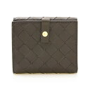 ボッテガヴェネタ BOTTEGA VENETA 財布 レディース 二つ折り財布 グラファイトグレー MINI WALLET 608074 VCPP3 1408 LIGHT GRAPHITE【ミニ財布】