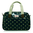 40OFFۥ㥹åɥ ZIP-UP HANDBAG WLEATHER SPOTPEACOCK åץåץϥɥХå CATH KIDSTON