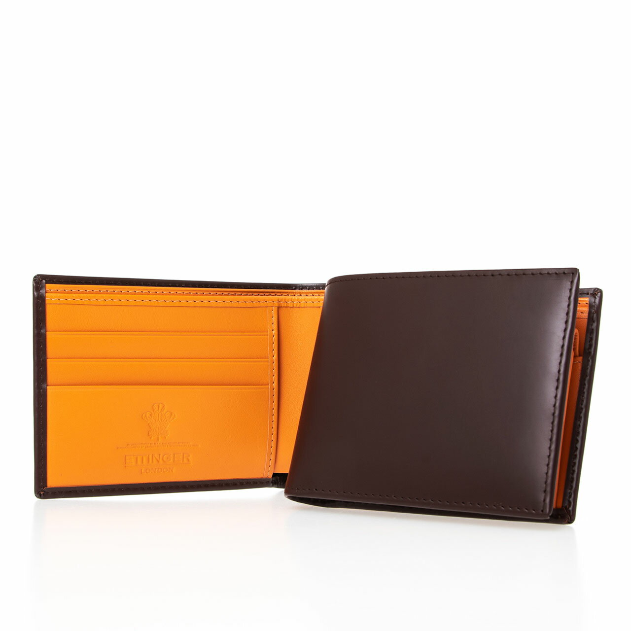 GbeBK[/ETTINGER@z Y܂z(Kt) ibcuE uChU[ BILLFOLD WITH 3 C/C & COIN PURSE BH141JR NUT BRIDLE HIDE COLLECTION