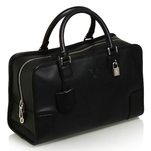 【送料無料】ロエベ AMAZONA [アマソナ] ハンドバッグ 352 79 A22 1193 BLACK/SILVER LOEWE 【W-K】