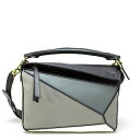 Gx LOEWE obO fB[X 2WAYnhobO PUZZLE SMALL BAG [pY X[obO] O[}` 32230NFK79 8881 GREY MULTITONE yz