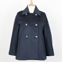マックスマーラ MAX MARA STUDIOレディース Pコート ブルー ZAMBIA 60860879 010 BLUE