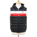 モンクレール MONCLER メンズ ダウンベスト ブラック...