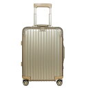 リモワ RIMOWA トパーズ チタニウム 34L (機内持ち込み) TOPAS TITANIUM 4輪マルチホイール スーツケース 923.53.03.4/ 901.53 CABIN 53 MULTIWHEEL 34L シャンパンゴールド TITANIUM 【国内配送G】【送料無料】
