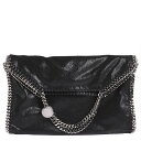 ステラマッカートニー STELLA McCARTNEY バッグ ファラベラ レディース 2WAYショルダーバッグ FALABELLA SHAGGY FOLD OVER TOTE ブラック 234387 W9132 1000 BLACK 【送料無料】【英国】