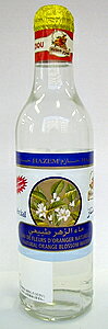 食用 オレンジフラワーウォーター（ネロリ水） 240mlEau de Fleur d'Oranger/Orange Flower Water (Tunisia)　フローラルウォーター/花水