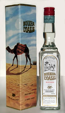 ブッハ・オアシス 500ml BOUKHA　OASIS世界的に有名なチュニジア特産のいちじく蒸留酒 (Tunisia)