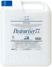 【送料無料】ドーバー パストリーゼ 77 詰め替え用 5000ml 5L 注ぎ口付き <strong>アルコール消毒</strong>液 防菌 消臭 防カビ ウィルス【沖縄県・離島発送不可】