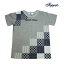Tappet(タペット)ジオメトリー半袖Tシャツ-5069【110cm|120cm|130cm|40cm|150cm】【メール便OK】
