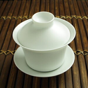 茶器蓋碗 白磁 風清堂　sale...:chinatea:10006219