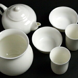 茶器セット 白磁 台湾...:chinatea:10006217
