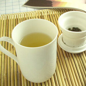 茶こし付きマグカップ 白磁...:chinatea:10003098