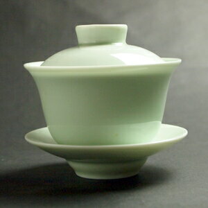 茶器蓋碗 青磁 風清堂...:chinatea:10006224
