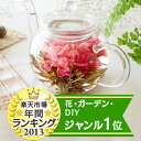 楽天年間ランキング花部門 3年連続1位【お花のつぼみとティーポットセット】カーネーションのお茶 母の日 母の日ギフトプレゼントセット女性 工芸茶フラワー送料無料誕生日バースデー 