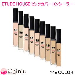 【ネコポス速達便】ETUDE HOUSE <strong>エチュードハウス</strong> <strong>ビッグカバーフィットコンシーラー</strong> 7g コンシーラー 化粧下地 カバー 韓国コスメ 観光化粧品