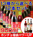 【全13種】新ホンチョ福袋！900ml（12本お選びセット）ザクロ、クマイチゴ、百年草、チェリー、ブルーベリー、サンシュユ、マテレモン、松芽酢、覆盆子（ポップンジャ）、五味子（オミジャ） 冬葵葉茶 ミスカル ダーマル 禅食