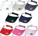 【在庫品】 ミズノ バイザー レディース62JW4300 バドミントン テニス ウエア アクセサリ女性用mizuno 2014年春夏モデル2268】