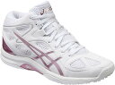 【在庫品】 アシックス LADY GELFAIRYR7 ホワイト×ライトピンク TBF402-0120 バスケットボールシューズ バッシュ 女性用 asics2016年秋冬モデル NEWカラー