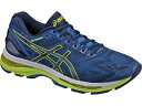 【在庫品】 アシックス ゲルニンバス19-SW GEL-NIMBUS 19-SWインディゴブルー×フラッシュイエローTJG753-4907ランニング ジョギング マラソン シューズ メンズ ASICS 2017年春夏モデル 送料無料