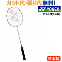 ヨネックス アストロクス66 AX66 2018SS 指定ガットでのガット張り無料 ラッキーシー
