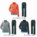 22日18時〜 クーポンで3000円以上100円OFF【在庫品】 ゴーセン レディース ソフトニットジャケット・パンツ上下セット W1601-W1603 バドミントン テニス ウォームアップ 女性用 GOSEN 2016年秋冬モデル