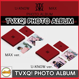 <strong>東方神起</strong>(TVXQ!) ; PHOTO ALBUM 2種 (<strong>ユノ</strong> Ver. / チャンミン Ver.) S.M. ENTERTAINMENT OFFICIAL