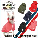 【1着のみメール便送料無料】犬 服 パーカー ジップパーカー...