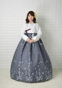 【レンタル】o-s203c253-チマチョゴリレンタル韓服化繊-バスト88~96cm_身長+靴高さ164.5~167.5cm■o-s203c253