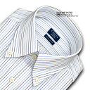 【CHOYA SHIRT FACTORY】 日清紡アポロコット長袖・COOL CONSCIOUS・綿100%・形態安定・マルチストライプ・ボタンダウンシャツCHOYAシャツ/ドレスシャツ/ワイシャツ/Yシャツ/ビジネスシャツ/メンズ(cfd223-455)