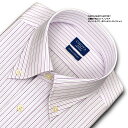 【CHOYA SHIRT FACTORY】 日清紡アポロコット長袖・COOL CONSCIOUS・綿100%・形態安定・ピンストライプ・ボタンダウンシャツCHOYAシャツ/ドレスシャツ/ワイシャツ/Yシャツ/ビジネスシャツ/メンズ(cfd321-410)