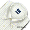 【CHOYA SHIRT FACTORY】 日清紡アポロコット長袖・COOL CONSCIOUS・綿100%・形態安定・ダブルストライプ・ボタンダウンシャツCHOYAシャツ/ドレスシャツ/ワイシャツ/Yシャツ/ビジネスシャツ/メンズ(cfd321-435)