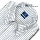 【CHOYA SHIRT FACTORY】 日清紡アポロコット長袖・COOL CONSCIOUS・綿100%・形態安定・トリプルストライプ・スナップダウンシャツCHOYAシャツ/ドレスシャツ/ワイシャツ/Yシャツ/ビジネスシャツ/メンズ(cfd322-480)