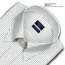 ★新商品★【CHOYA SHIRT FACTORY】 日清紡アポロコット長袖・綿100%・形態安定・ピンストライプ・スナップダウンシャツCHOYAシャツ/ドレスシャツ/ワイシャツ/Yシャツ/ビジネスシャツ/蝶矢シャツ(cfd713-455)(170922d)