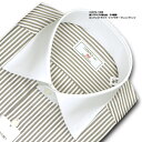 CHOYA 1886 【J∞QUALITY認定商品】綿100%・日本製生地・日本縫製ロンドンストライプ・ワイドカラー・クレリックシャツ(百貨店/ビジネスシャツ/ワイシャツ/ドレスシャツ)(cvd912-475)