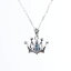 【KING LIMO キングリモ Pendant ペンダント】インペリアルクラウンペンダントw/ブルートパーズ&CZ【送料無料】