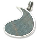 【STANLEY GUESS スタンリーゲス Pendant ペンダント ネックレス】バブルウッドインレイドペンダント【送料無料】