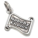 【STANLEY GUESS スタンリーゲス Pendant ペンダント ネックレス】ノーバディーノーズロゴペンダント【送料無料】