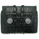 Van Amburg Leathers(ヴァンアンバーグレザーズ):Yen Style Wallet/Tail Piece Alligator w/T-Bar(エンスタイルウォレット/テイルピースアリゲーターw/Tバー)