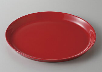 レッド 11吋楕円皿...:chubo-pro-soko:10016022
