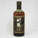 【レトロ:660mlボトル】竹鶴 12年 丸瓶 旧ラベル 40度 660ml (箱なし)