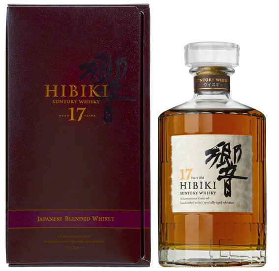 サントリー ウイスキー 響 17年 700ml ひびき （専用化粧箱入）【国産正規品★】【hibiki_0911】 17年 お中元 ギフト  お中元 ウイスキー 響 ギフト 響17 プレゼント ランキング 贈答品 お中元 【RCPmara1207】