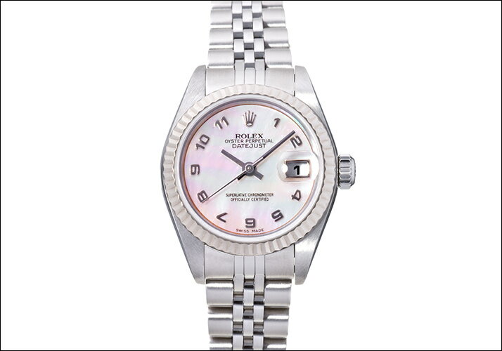 【中古】ロレックス　デイトジャスト　Ref.79174NA　シェルアラビックダイアル　2004年(ROLEX DATEJUST Ref.79174 SHELL ARBIC DIAL Ca.2004