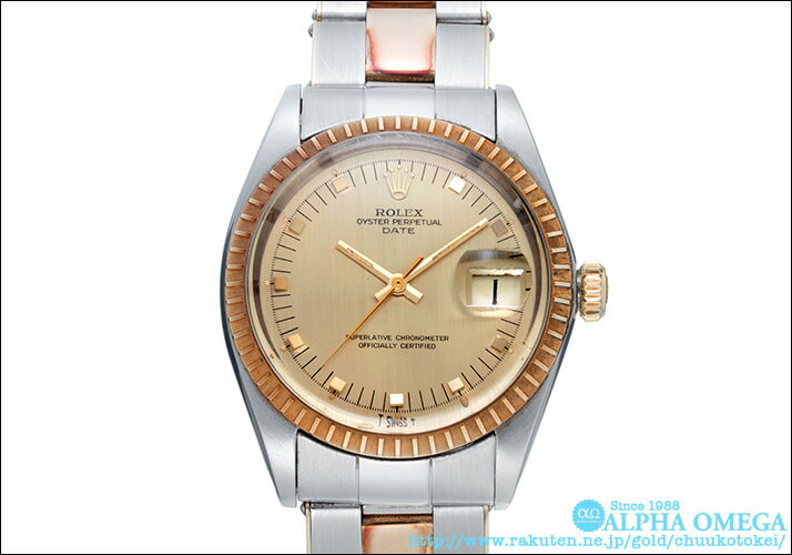 【アンティーク】ロレックス　オイスターパーペチュアル　デイト　Ref.1505　1970年(ROLEX OYSTER PARPEPUAL DATE Ref.1505 Ca.1970)【中古】